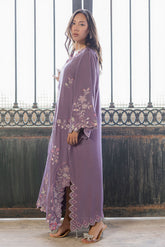 SS26DA-2919 LILAC - 1PCS - EMBROIDERED KAFTAN