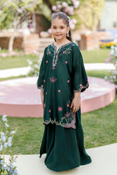 SS26DK-0213 BOTTLE GREEN 2PCs