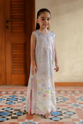 SS26DK-0248 LILAC 1 Pcs Kaftan