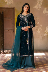Dupatta : FW26DD-3017 GREEN DUPATTA