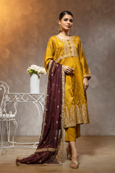 DL-0224 MUSTARD 3Pcs