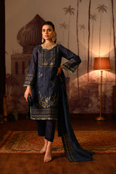 DU-3101-NAVY BLUE-MUNAR -4PCS