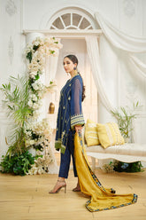 DL-0210 NAVY BLUE 3Pcs