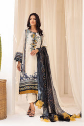 DU-3128 OFF-WHITE LAWN 3PCS