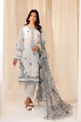 DU-3125 SKY BLUE LAWN 3PCS