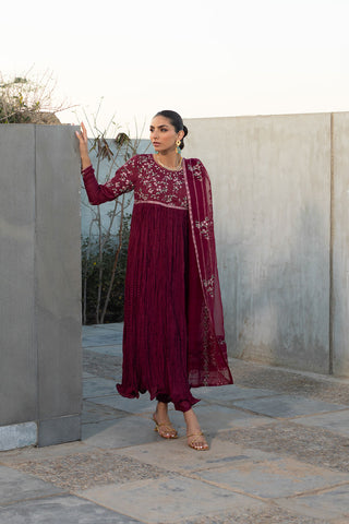 DA-2367 MAROON 3Pcs