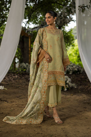 Luxury unstitched wedding wear fabric.