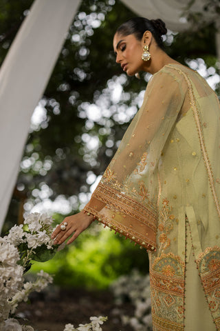 Luxury unstitched wedding wear fabric.