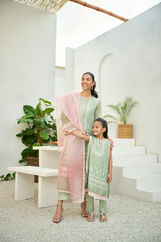DK-0157 LIGHT GREEN 2PCs