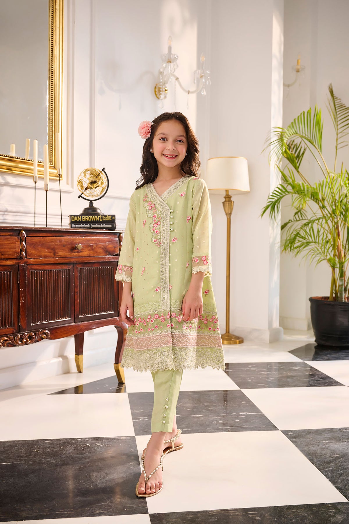 SS24DK-0162 LIGHT GREEN 2PCs