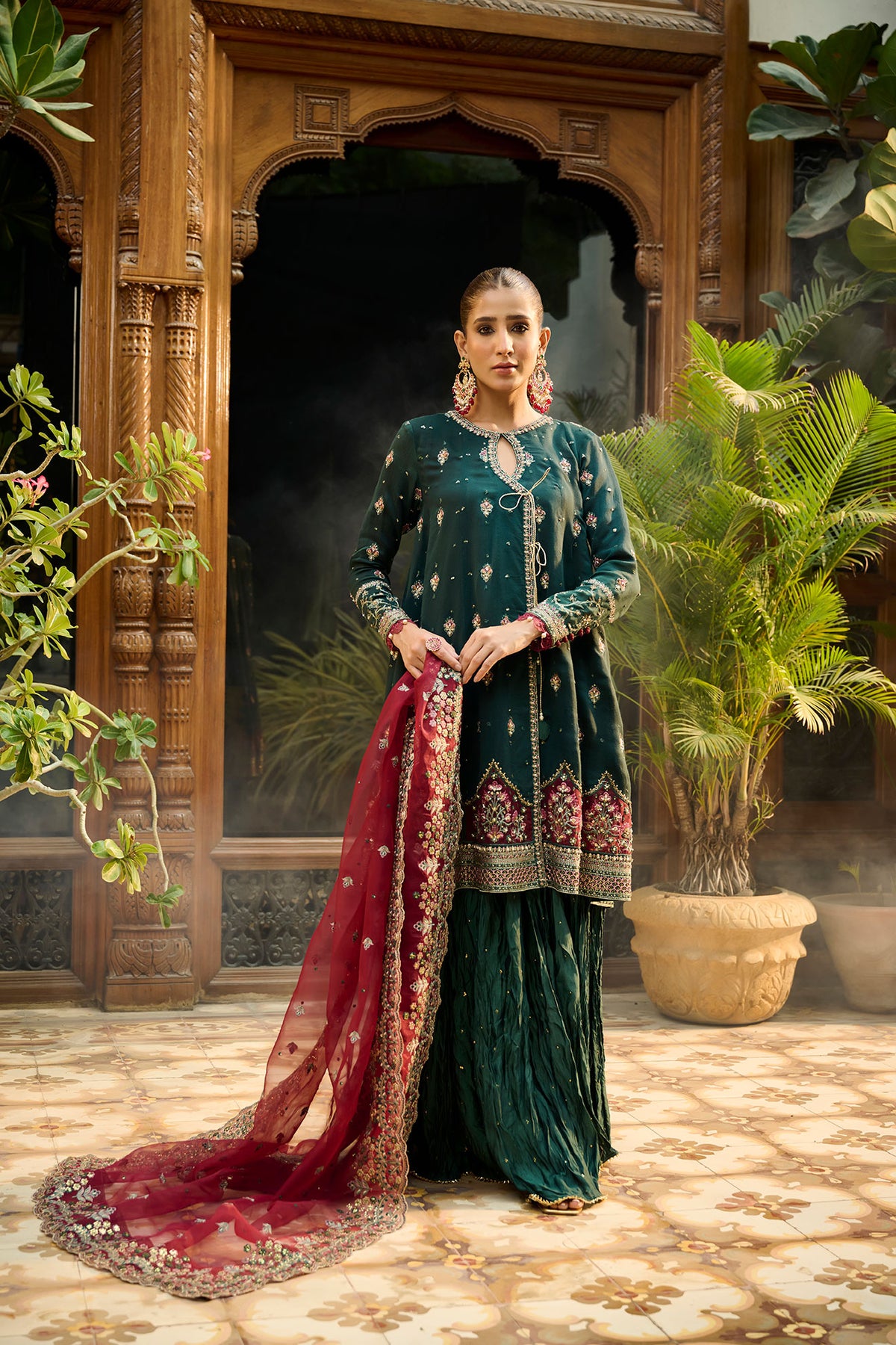 HF-3008 DARK GREEN 3Pcs