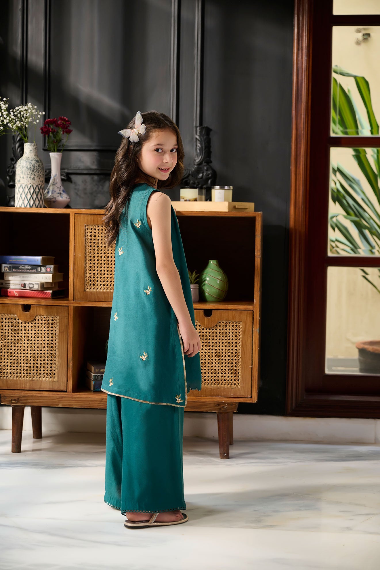 SS24DK-0166 DARK GREEN 2PCs