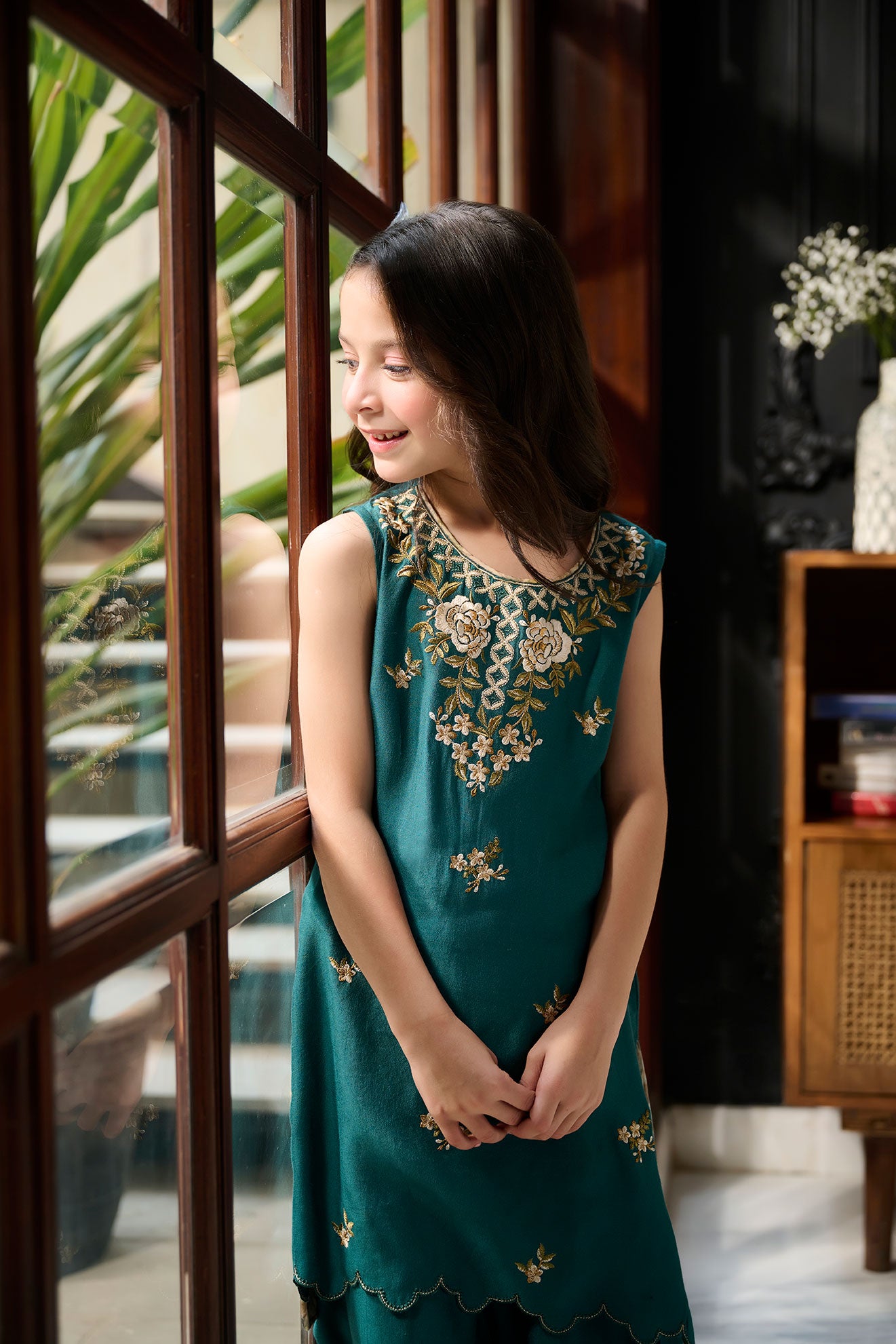 SS24DK-0166 DARK GREEN 2PCs
