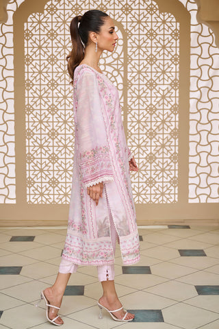 DA-1759 LIGHT PURPLE EMBROIDERED KURTA
