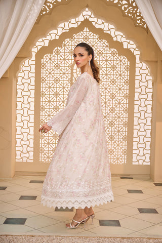 DA-1789 BEIGE EMBROIDERED KURTA