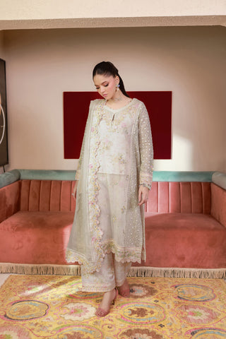 SS25DD-2711  OFF WHITE DUPATTA