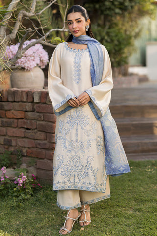 SS25DD-2774  GREY PRINTED DUPATTA