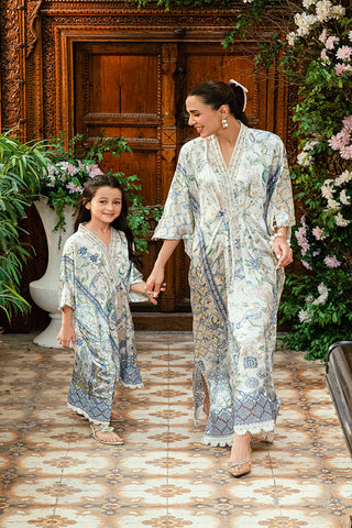 SS25DK-0201 SKY BLUE 1 Pcs Kaftan