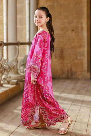 SS26DK-0233 DARK PINK 1 Pcs Kaftan