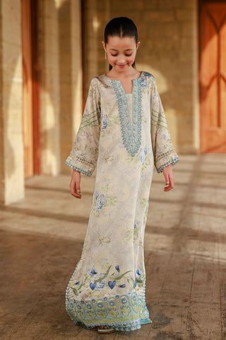 SS26DK-0234 OFF WHITE 1 Pcs Kaftan