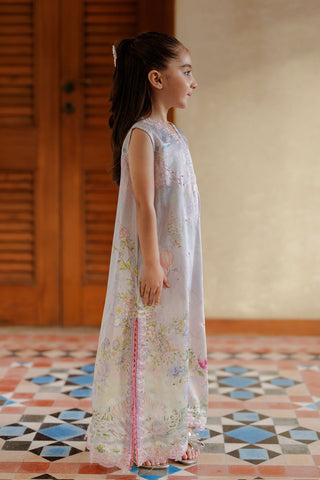 SS26DK-0248 LILAC 1 Pcs Kaftan