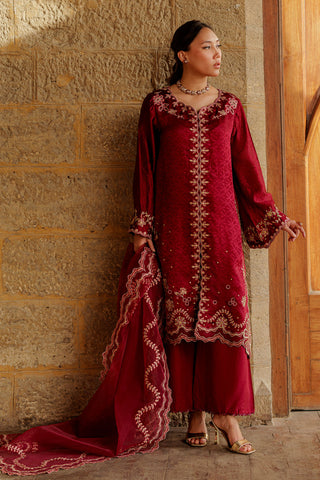SS26DL-0353 MAROON 3PCS