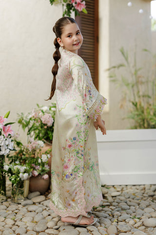 SS26DK-0246 L-GREEN 1 Pcs Kaftan