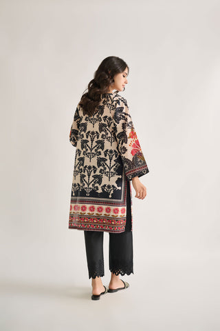 DC-0457 OFFWHITE DIGITAL PRINTED KURTA