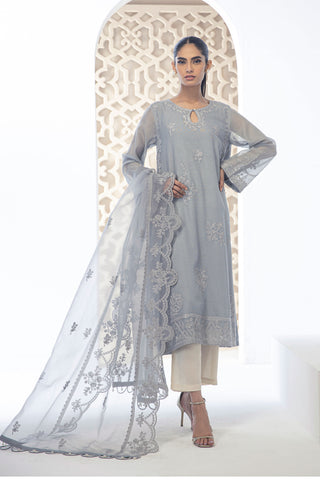 DD-0964 GREY DUPATTA