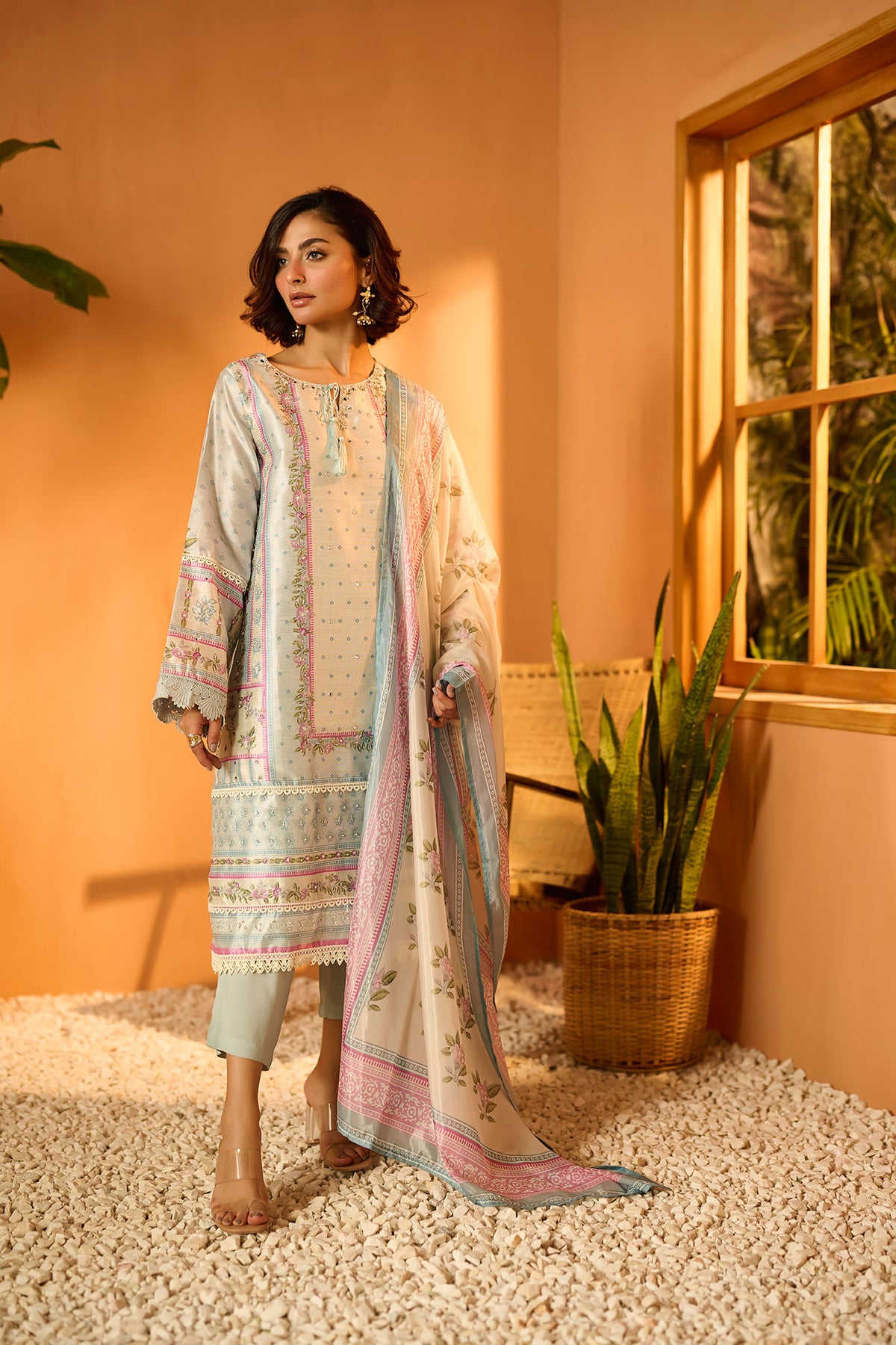 DL-0222 SKY BLUE 3Pcs