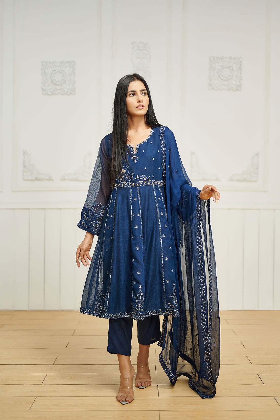 DL-0192 NAVY BLUE 3Pcs