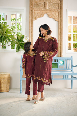 DK-0126 MAROON 2PCs