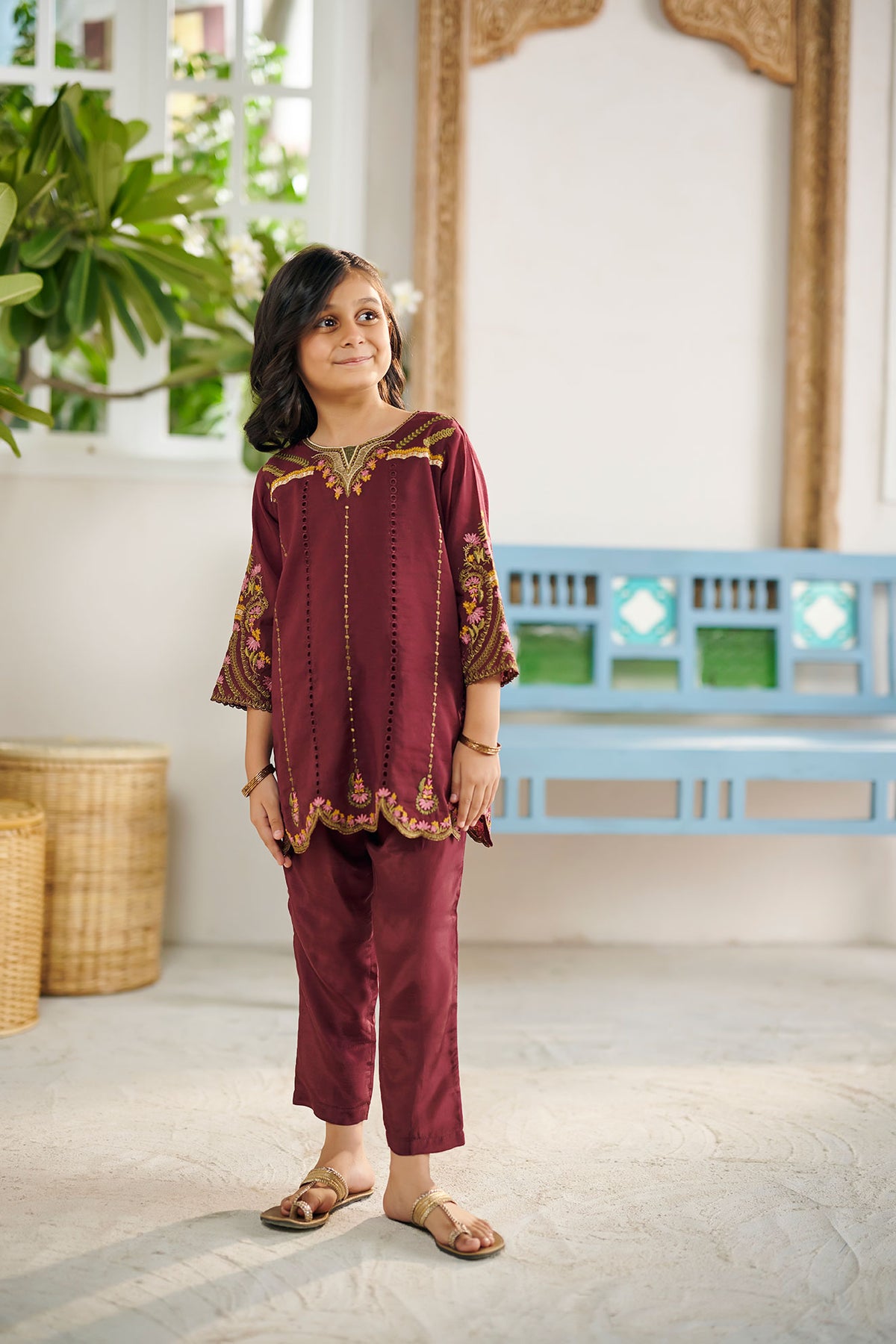 DK-0126 MAROON 2PCs