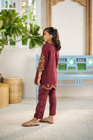 DK-0126 MAROON 2PCs