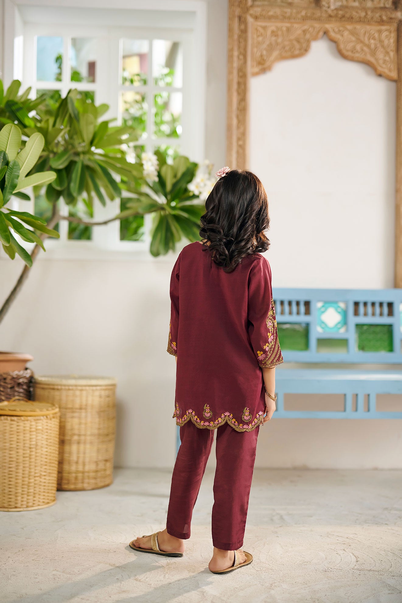 DK-0126 MAROON 2PCs