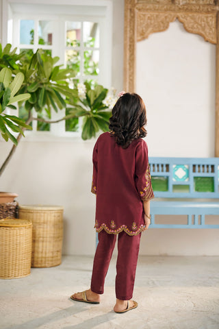 DK-0126 MAROON 2PCs