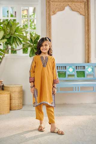 DK-0131 MUSTARD 2PCs