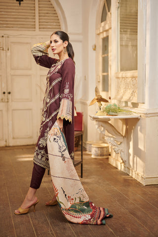 DC-3004 BURGUNDY 3Pcs