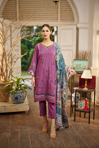 DC-3006 Dark Mauve  3Pcs