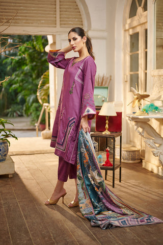 DC-3006 Dark Mauve  3Pcs