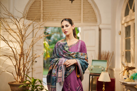 DC-3006 Dark Mauve  3Pcs
