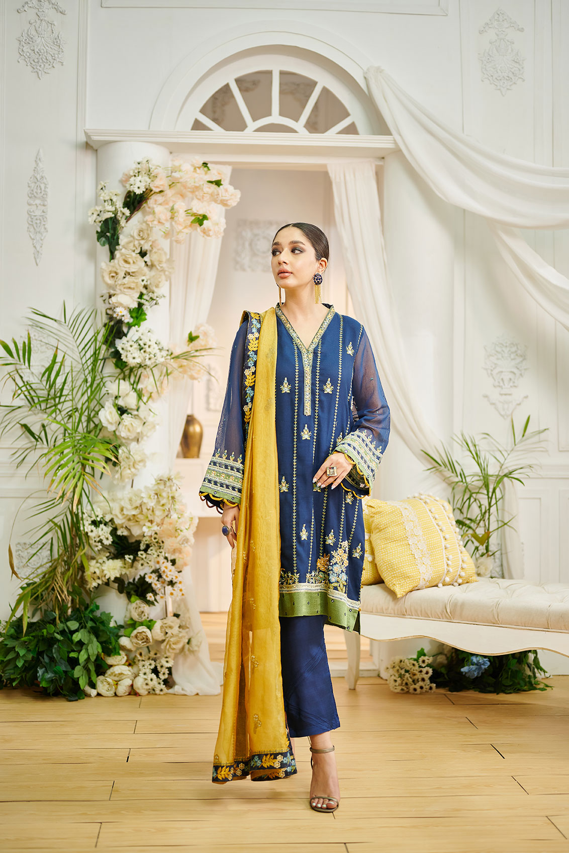 DL-0210 NAVY BLUE 3Pcs