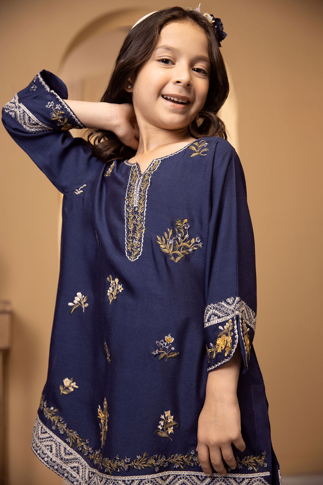 DK-0144 NAVY BLUE 2PCs