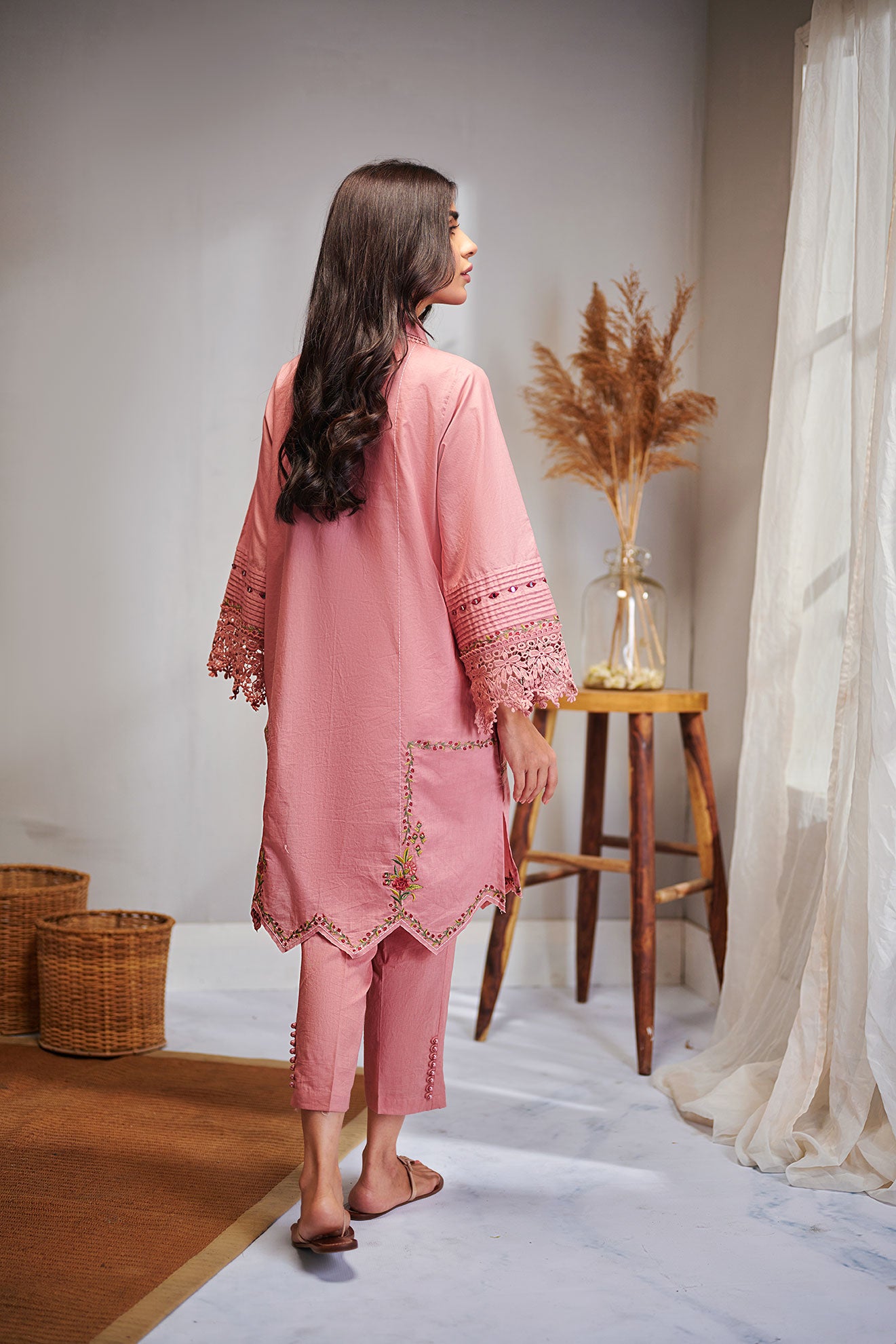 DC-0341 T-PINK Lawn 2Pcs