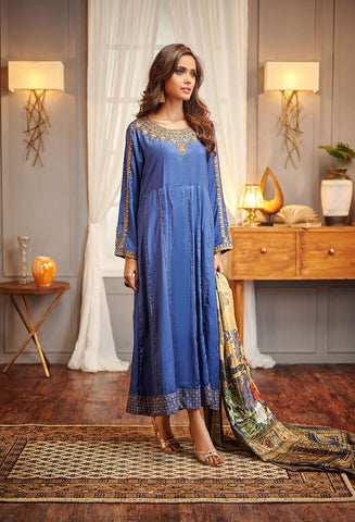 DL-0120 Navy-Blue 3Pcs